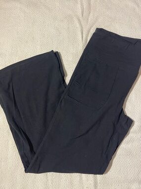 Sonoma Black Flare Leggings with Pockets